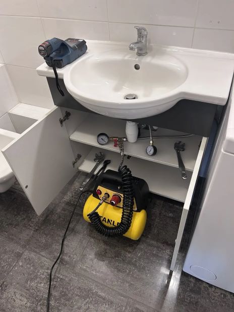 Próba ciśnieniowa powietrzem