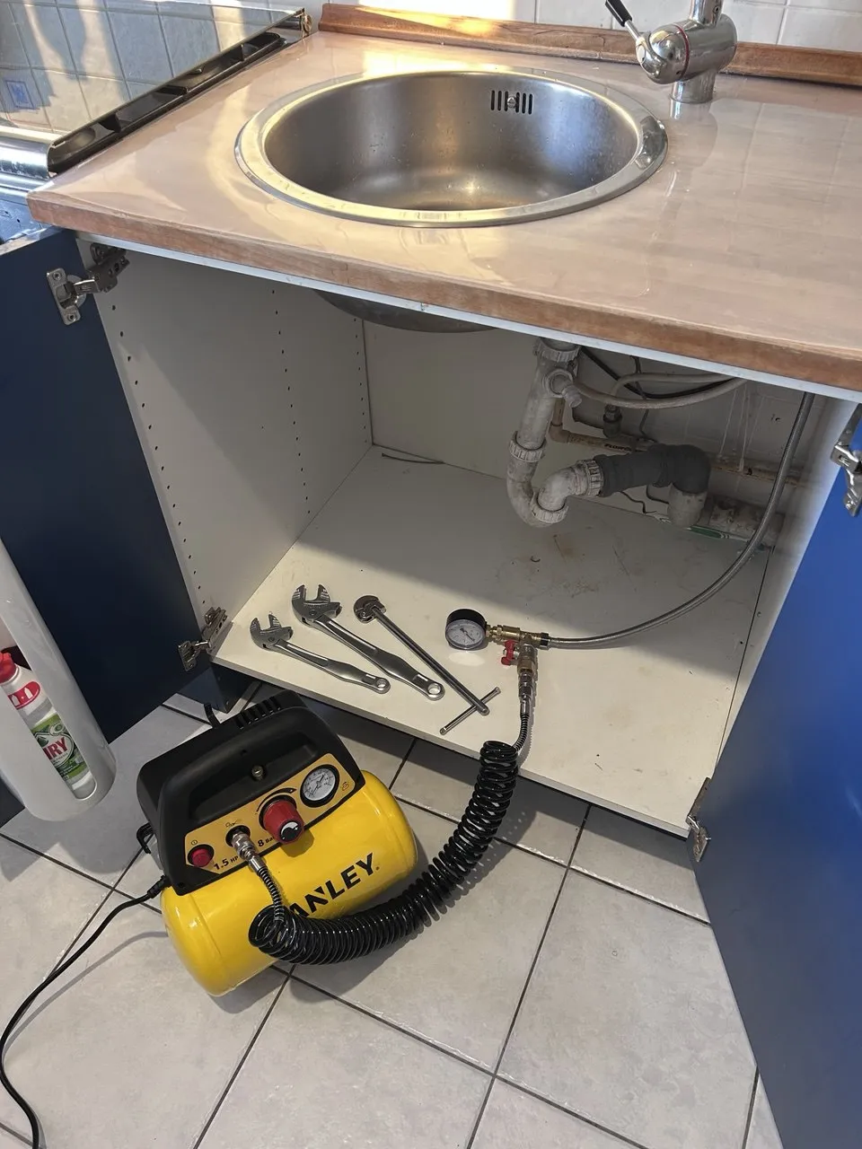 Próba ciśnieniowa powietrzem